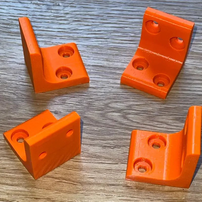 3D Printed Shelf Supports