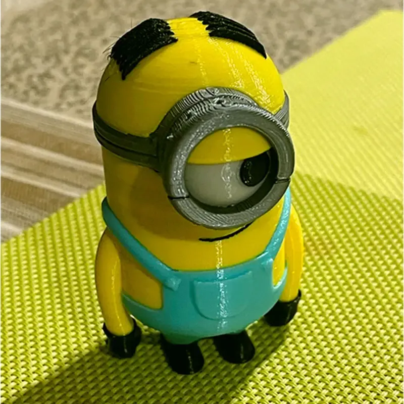 3D Printed multicolour minion